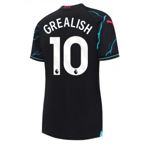 Manchester City Jack Grealish #10 Tredje trøje Dame 2023-24 Kort ærmer